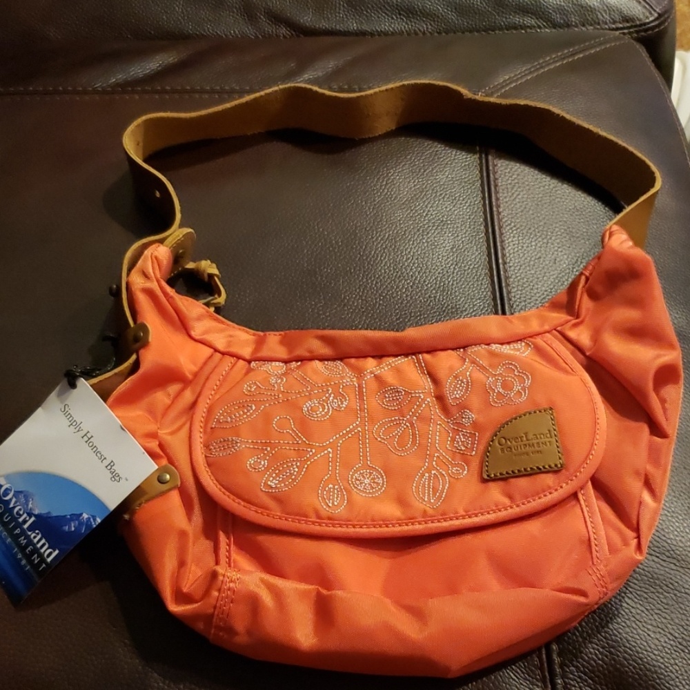 NEW WITH TAG! Overland Equipment shoulder bag.